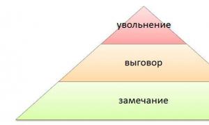 Приказ о дисциплинарном взыскании: образец