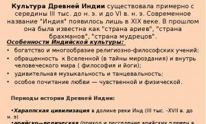 Достижения Индии V раздел